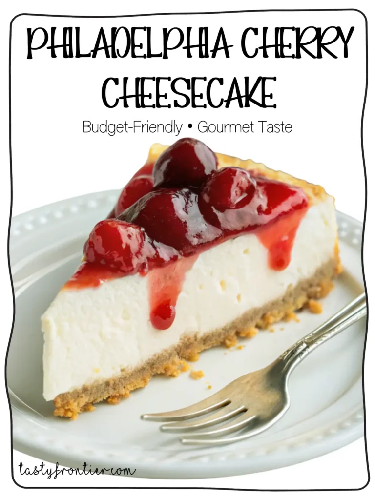 philadelphia cherry cheesecake recipe